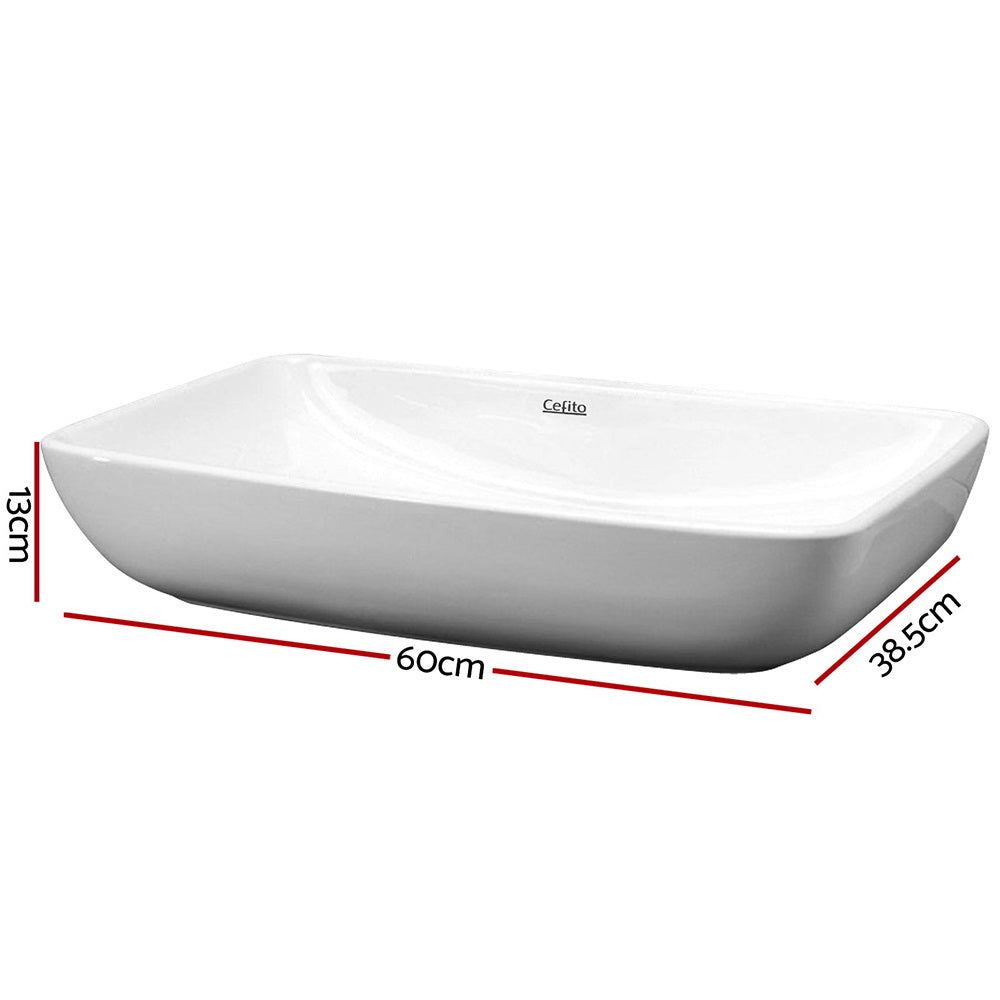 Bathroom Basin Ceramic Vanity Sink Hand Wash Bowl