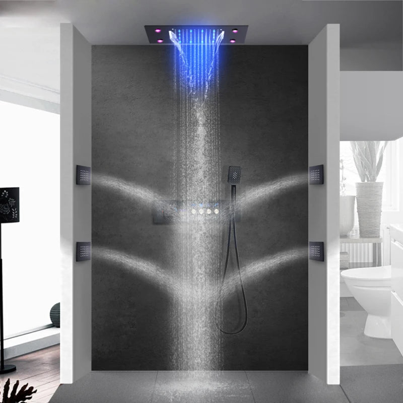 ProFlow Precision Black Spa Shower System TSS-110