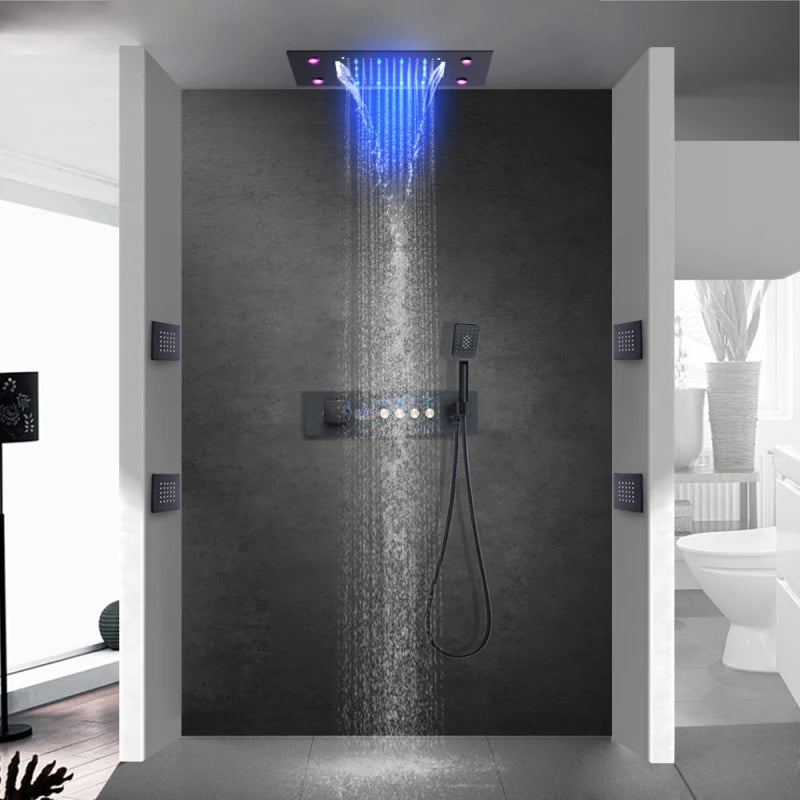 ProFlow Precision Black Spa Shower System TSS-110