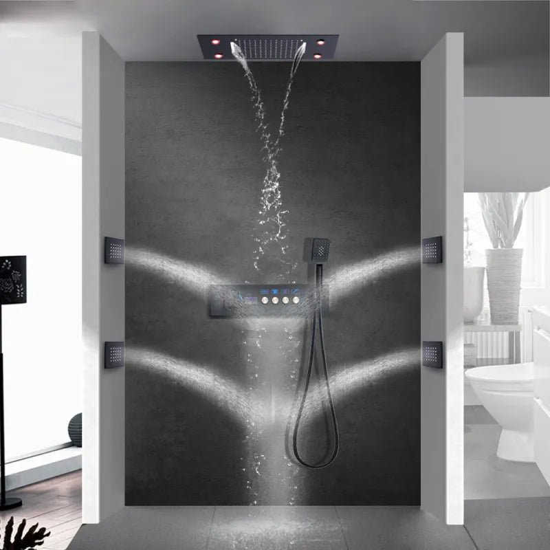 ProFlow Precision Black Spa Shower System TSS-110