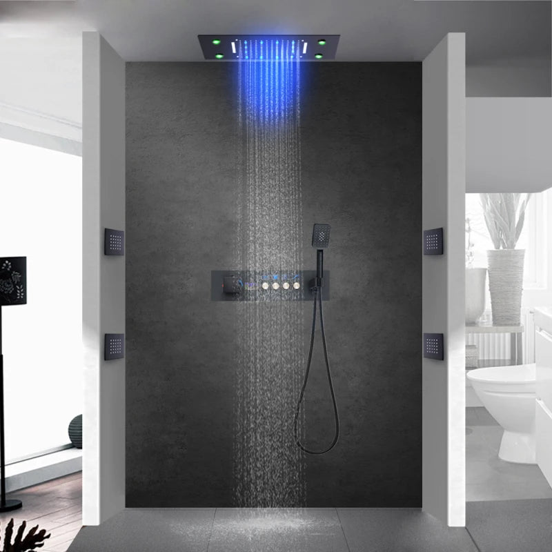 ProFlow Precision Black Spa Shower System TSS-110