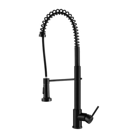 Proflow Kitchen Mixer Tap Pull Down 2 Modes Black