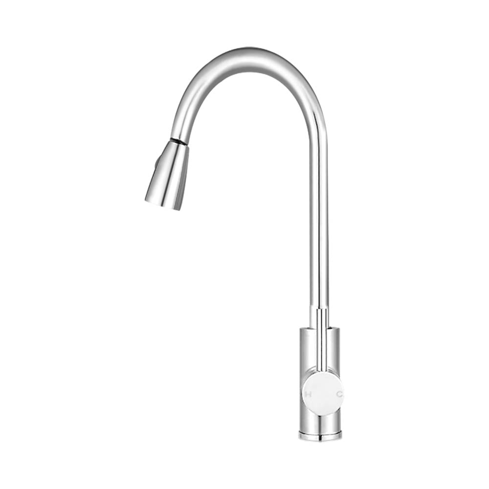 Proflow Kitchen Mixer Tap Pull Out 2 Mode Sink Faucet Basin Laundry Chrome