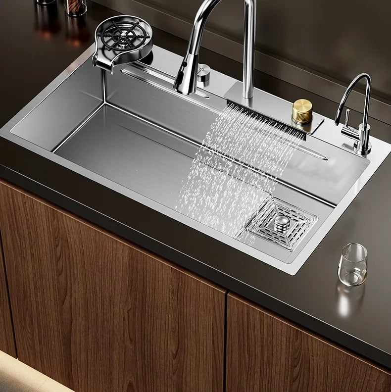 ProFlow  Stainless Steel Waterfall Kitchen Sink - TSS-101